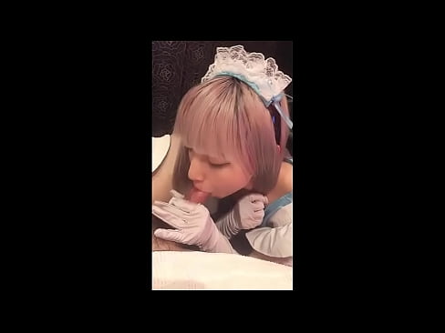 ❤️ Японський ідол [маюка], французький костюм покоївки, частина 1, мінет і дрочка з лосьйоном ☑ Домашнє порно у нас ☑